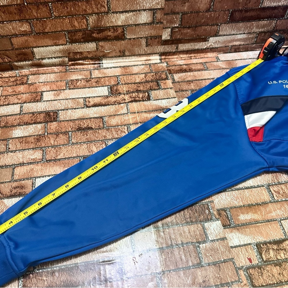 U.S. Polo Assn. Blue Track Jacket size L - Picture 10 of 10
